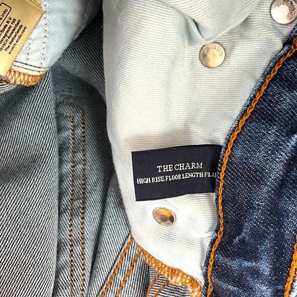 Scotch & Soda Blue Flare Jeans - Picture 14 of 14